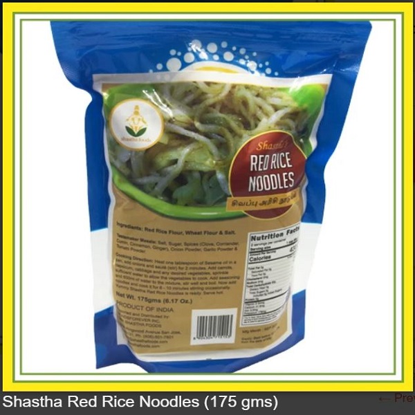 Shastha Red Rice Noodles