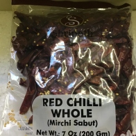 Shrinath Red Chilli Whole 7oz