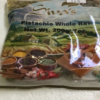 Siva Whole Raw Pistachio 200g