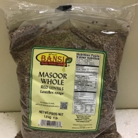 Bansi Masoor Whole 4lb