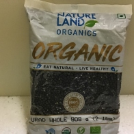 Nature Land Urad Whole 2lbs