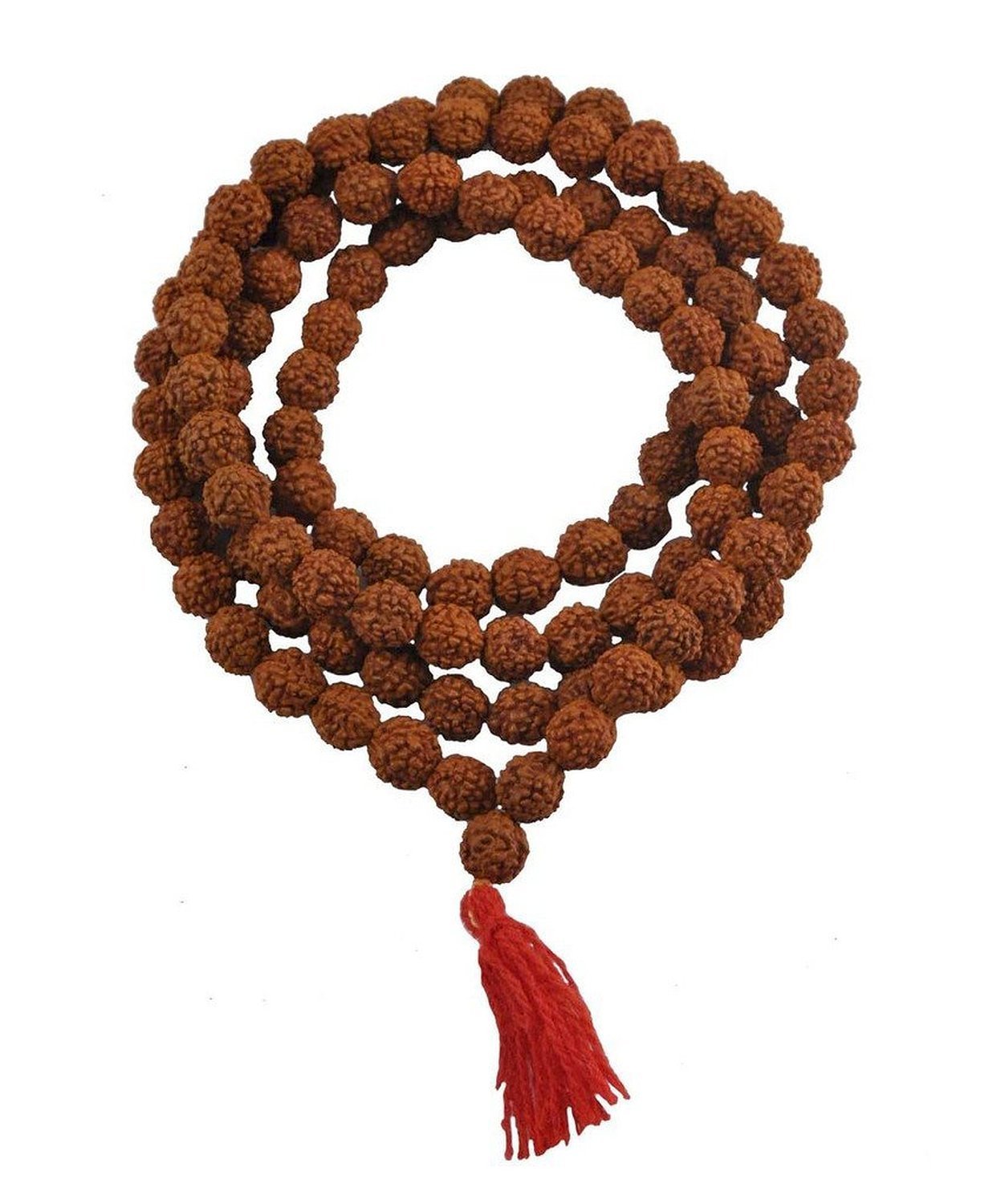 B Rnd Rudraksha Mala