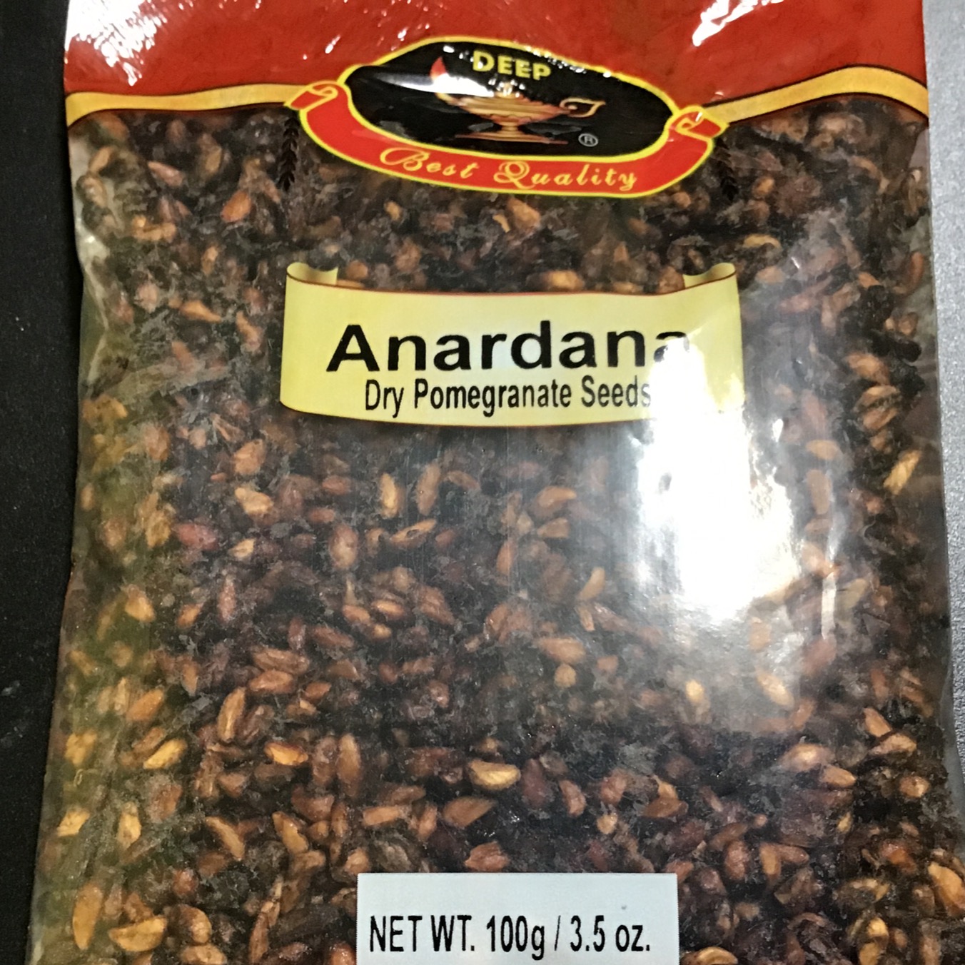 Deep Anardana Seeds 3.5 Oz