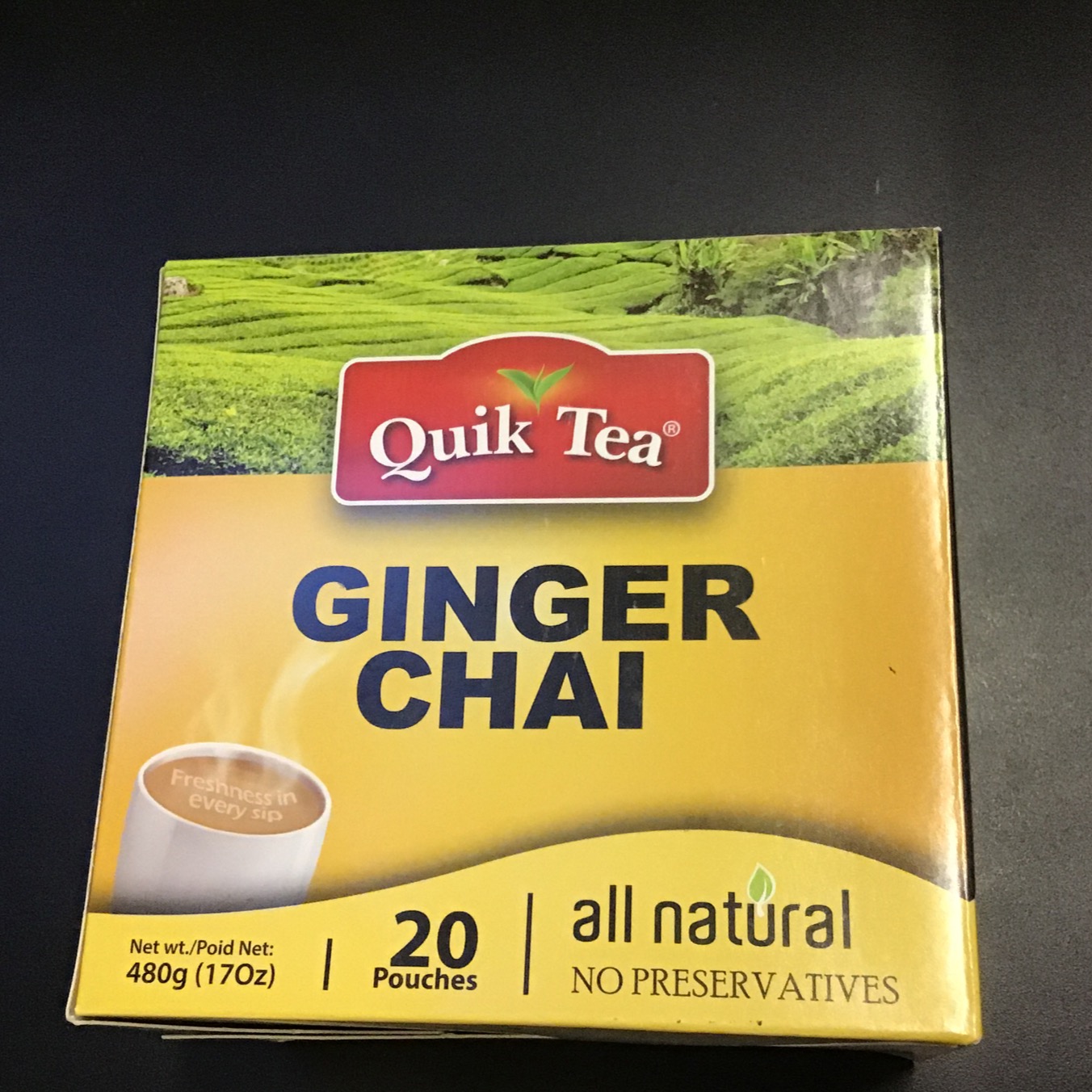 Ginger Chai 20 Pouches