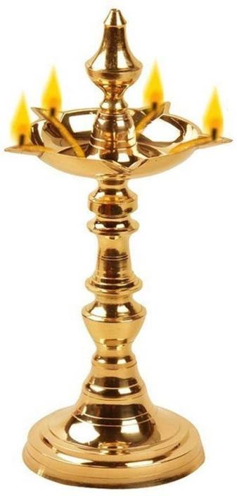 M Brass Diya Stand