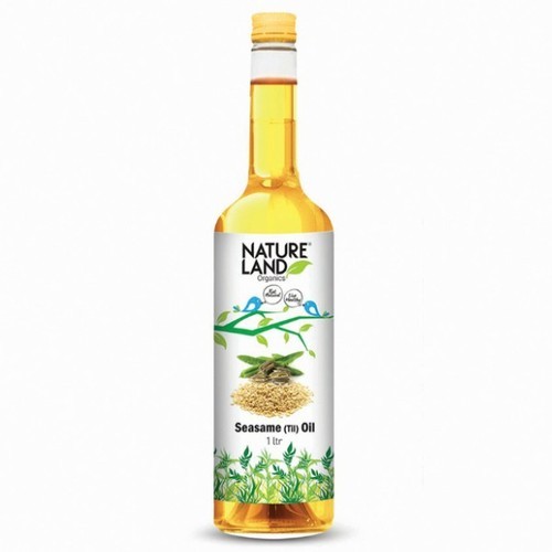 Nature Land Org Sesame Oil 455g