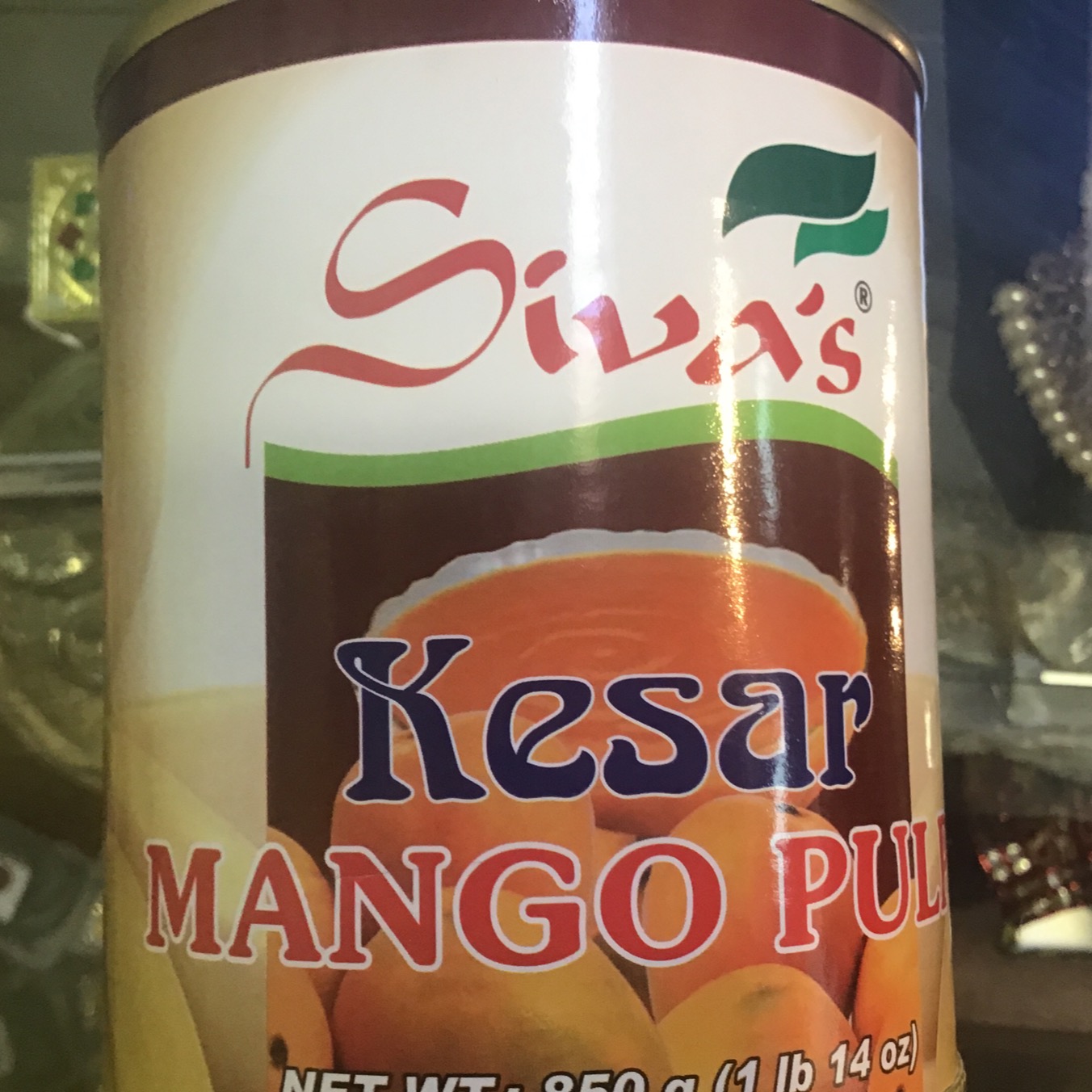 Siva Kesar Mango Pulp 850 grms