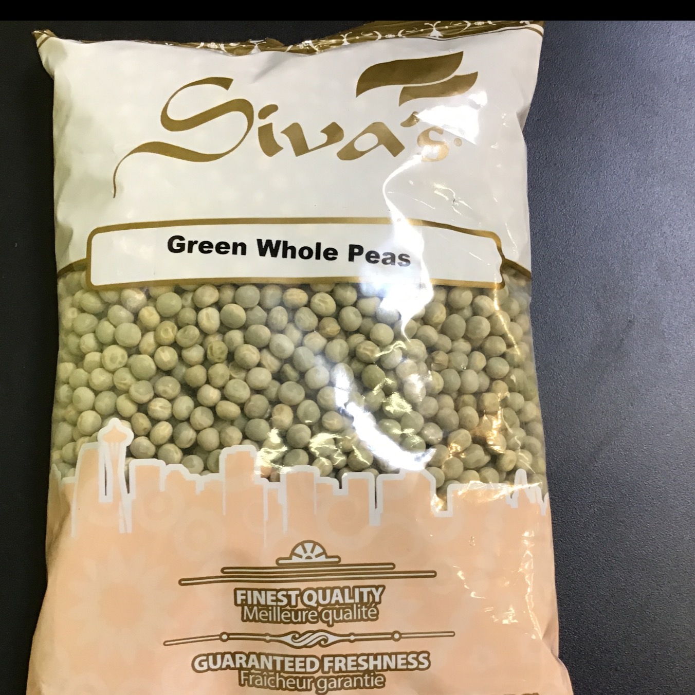 Siva’s Green Whole Peas 2 lb