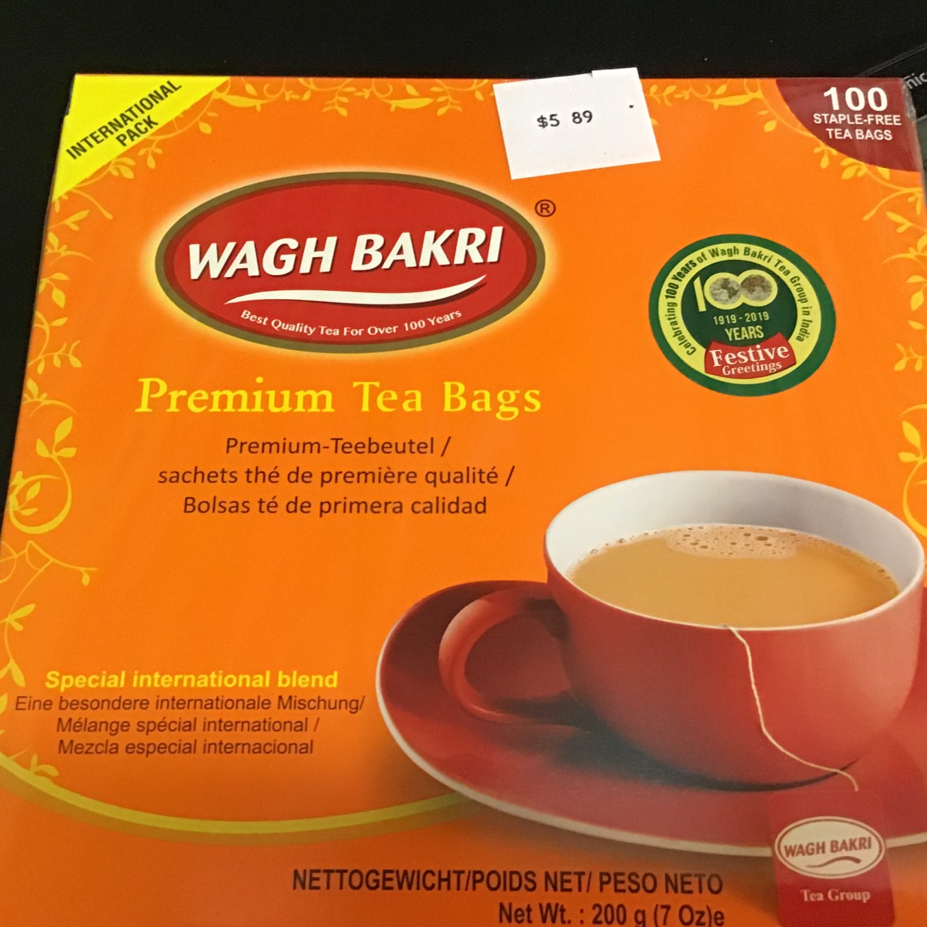 Wagh Bakri Premium Tea Bag 2lb